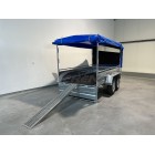 REMORQUE BAGAGERE VERENE VR 300 X + BACHE HAUTE 7