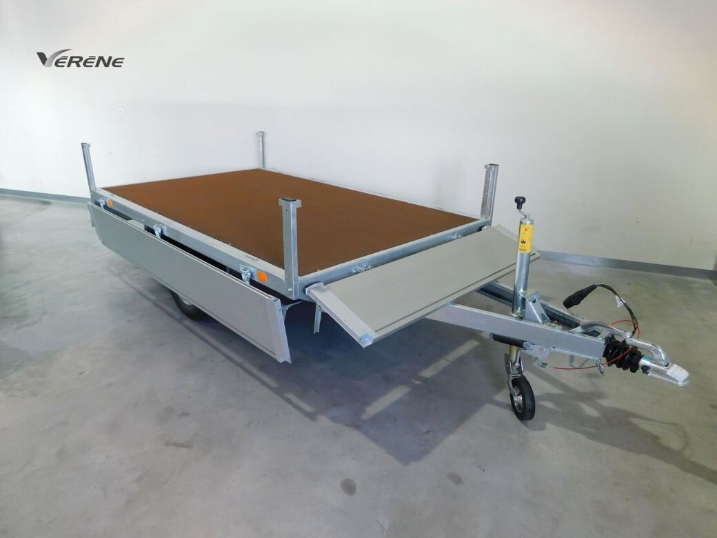 REMORQUE PLATEAU RIDELLE ERDE EXPERT XR260F