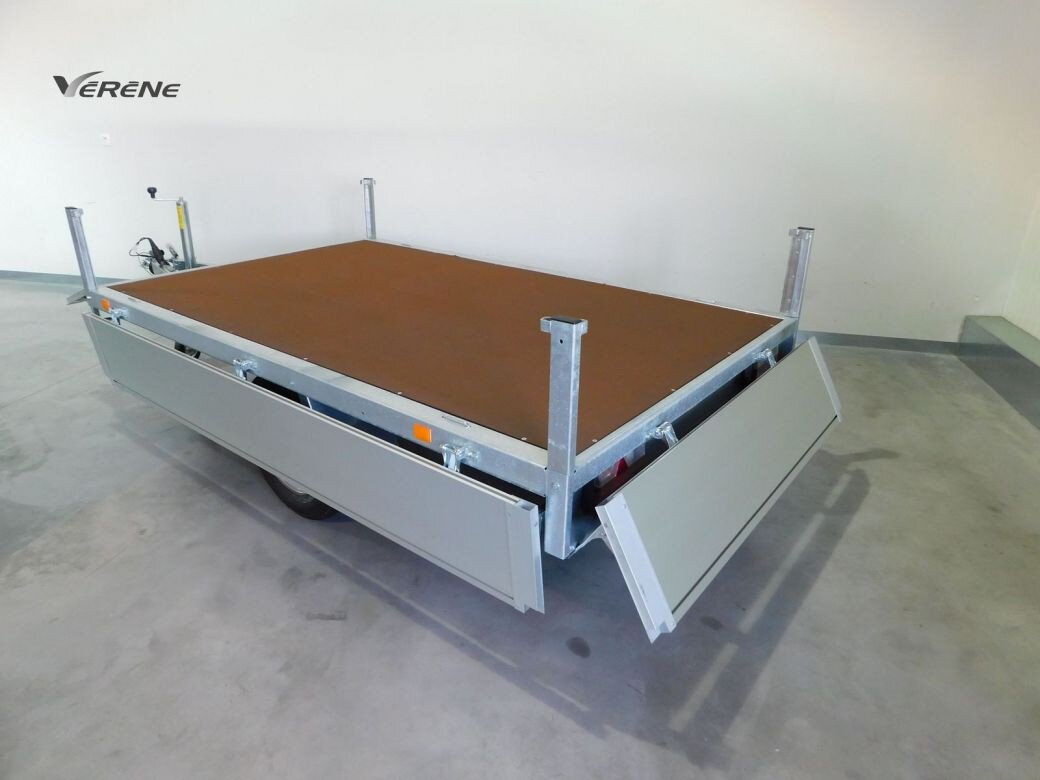 REMORQUE PLATEAU RIDELLE ERDE EXPERT XR260F