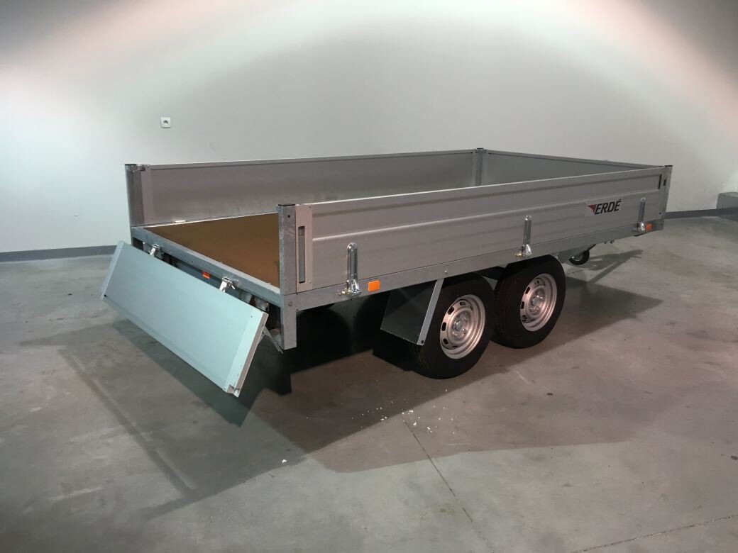 REMORQUE PLATEAU RIDELLE ERDE EXPERT XR302F