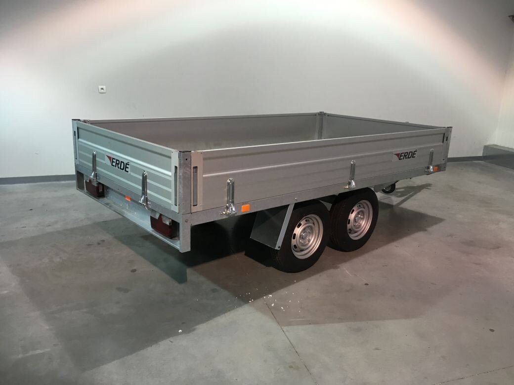 REMORQUE PLATEAU RIDELLE ERDE EXPERT XR302F