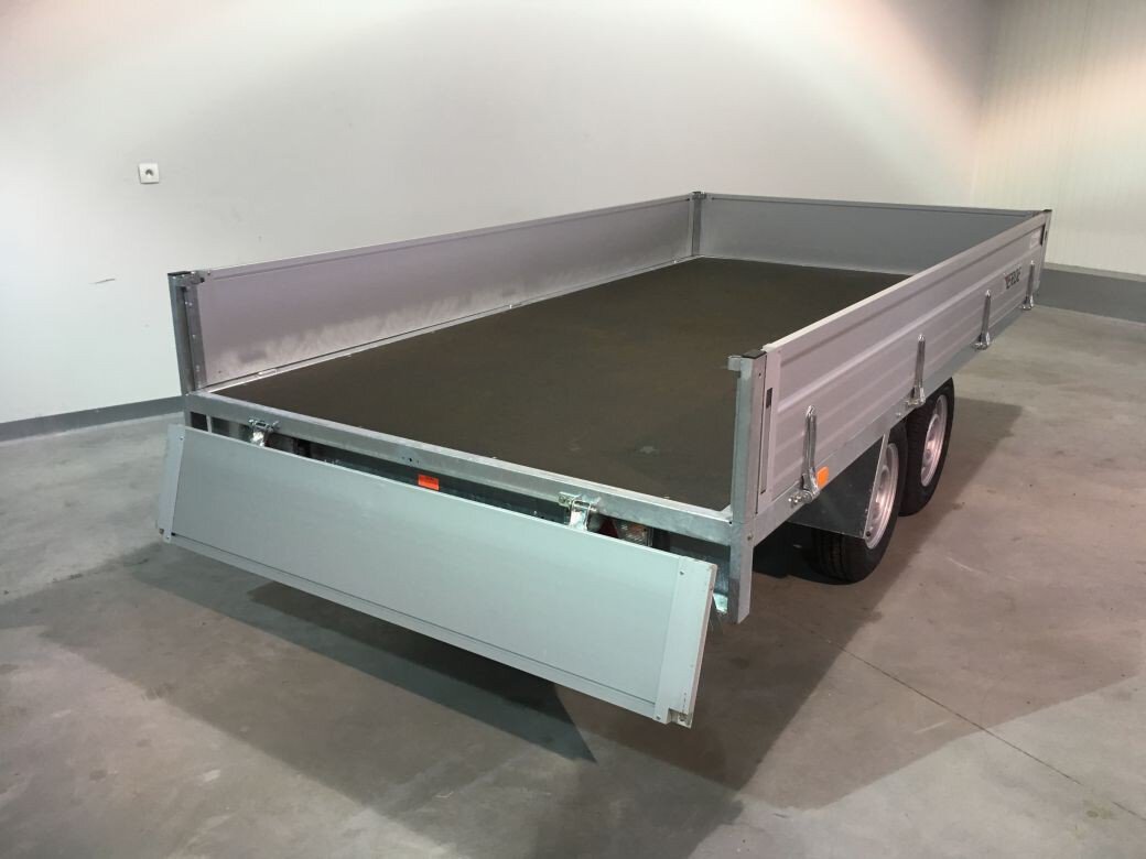 REMORQUE PLATEAU RIDELLE ERDE EXPERT XR342F