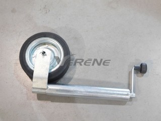 ROUE JOCKEY DIAM. 60 RENF AVEC GALET 255x85