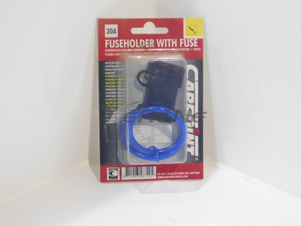 Porte fusible étanche à fiches 30  A / H BLISTER