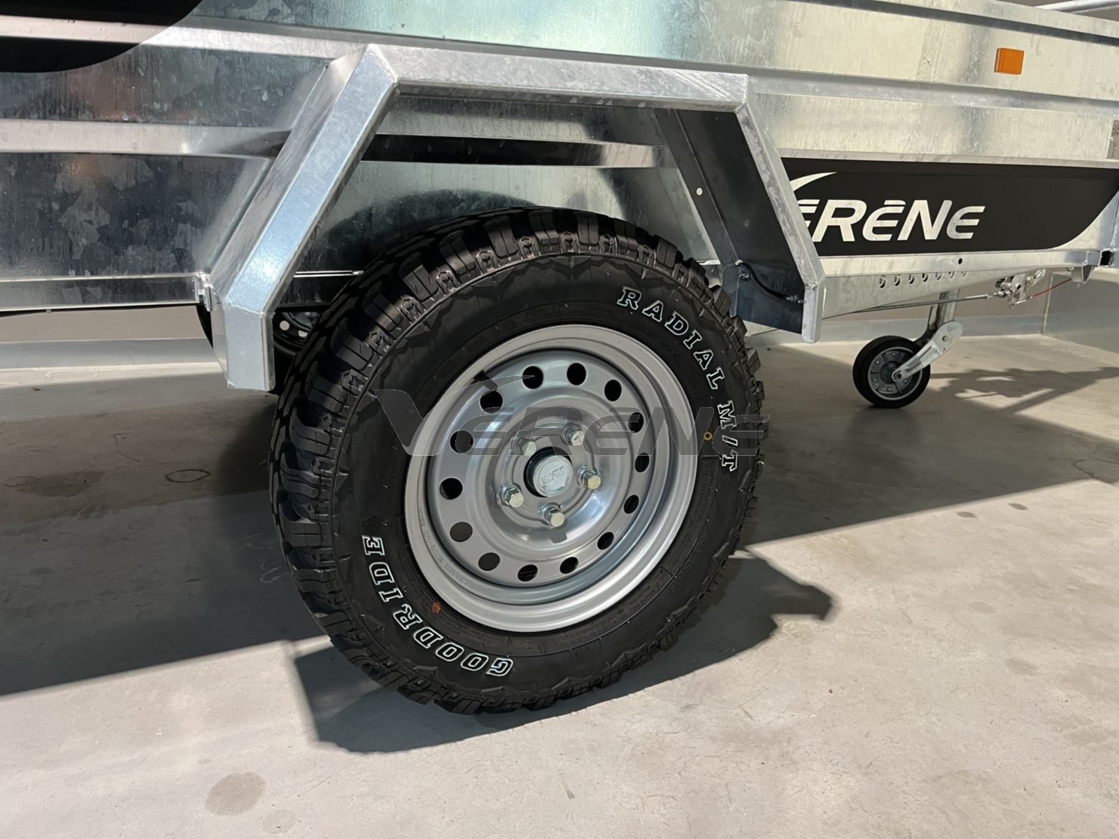 Remorque avec Roues de 4x4