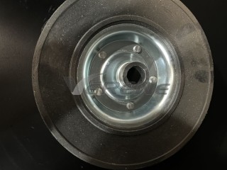 GALET DE ROUE JOCKEY AUTOMATIQUE AVEC ENTRETOISES DIAM. 220x65mm